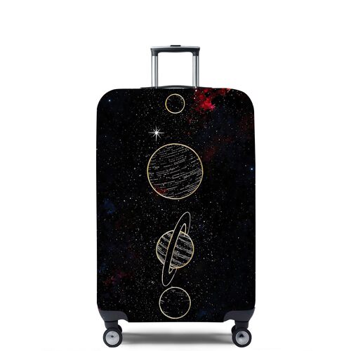 XD41星球弹力箱套拉杆箱旅行旅游登机行李皮箱保护罩防尘袋子耐磨