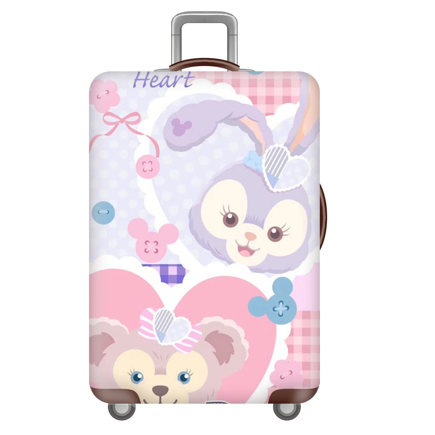 迪士尼93小熊兔子弹力箱套拉杆箱旅行旅游登机行李皮箱保护罩耐磨,箱包皮具/热销女包/男包,旅行箱配件,淘宝优惠券,粉丝福利购,淘宝优惠卷