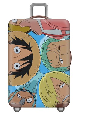 KT025路飞弹力箱套拉杆箱旅行旅游登机行李皮箱保护罩防尘袋耐磨