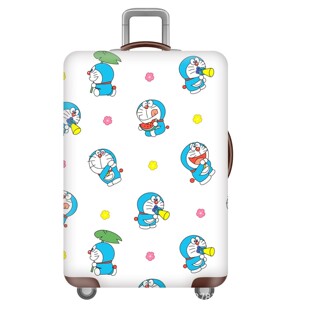 喇叭叮当猫弹力箱套拉杆箱旅行旅游登机行李皮箱保护罩防尘袋加厚