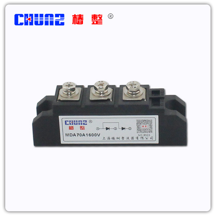 正品椿树 MDA70A-16 整流器 可控硅模块MDA70A 1600V二极管模块