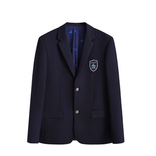 朗高杭州学军中学文渊中学制式正装西服西裙西裤白色长袖衬衣背.
