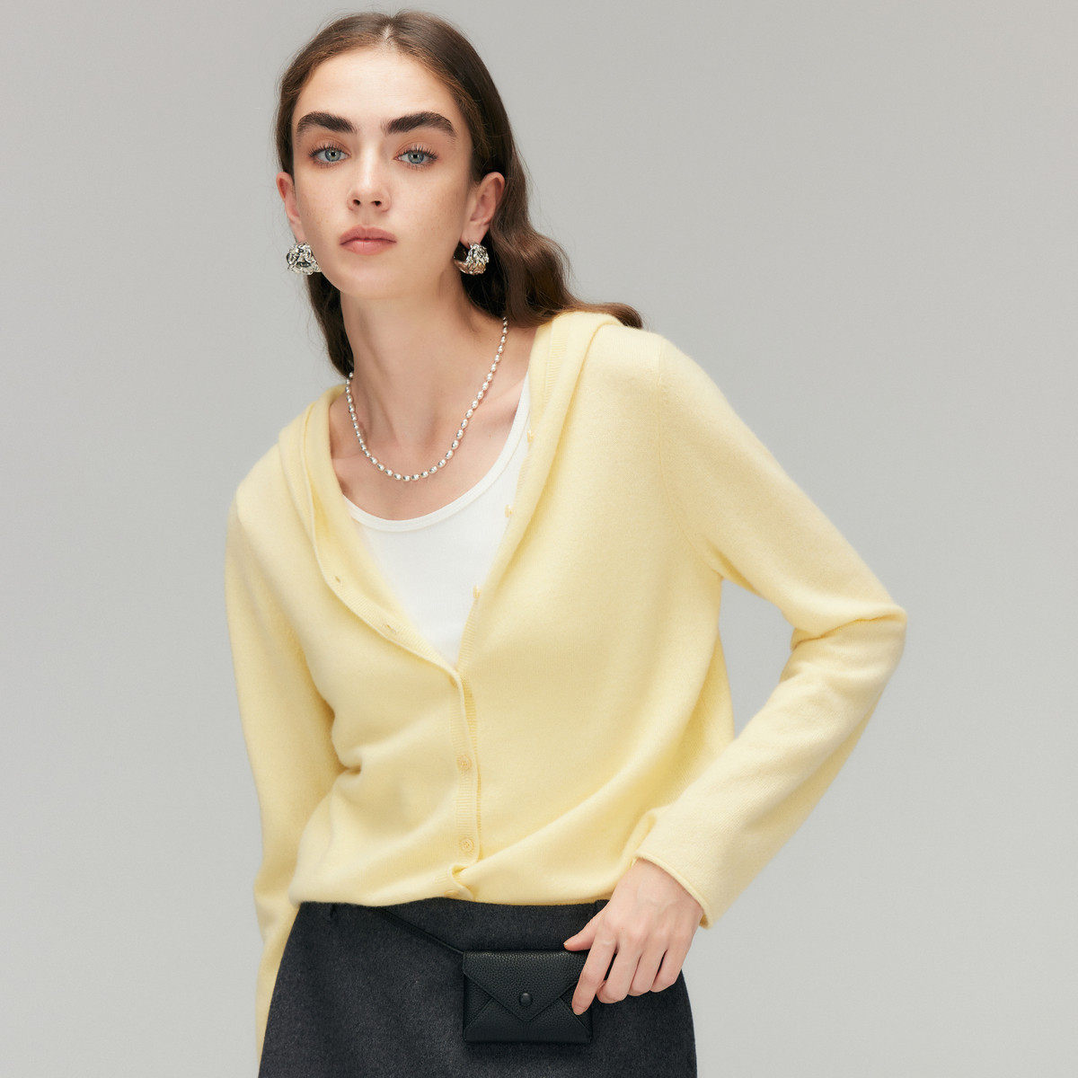 PALUOPO/帕罗山羊绒连帽女开衫ET255127R,女装/女士精品,羊绒衫,淘宝优惠券,粉丝福利购,淘宝优惠卷