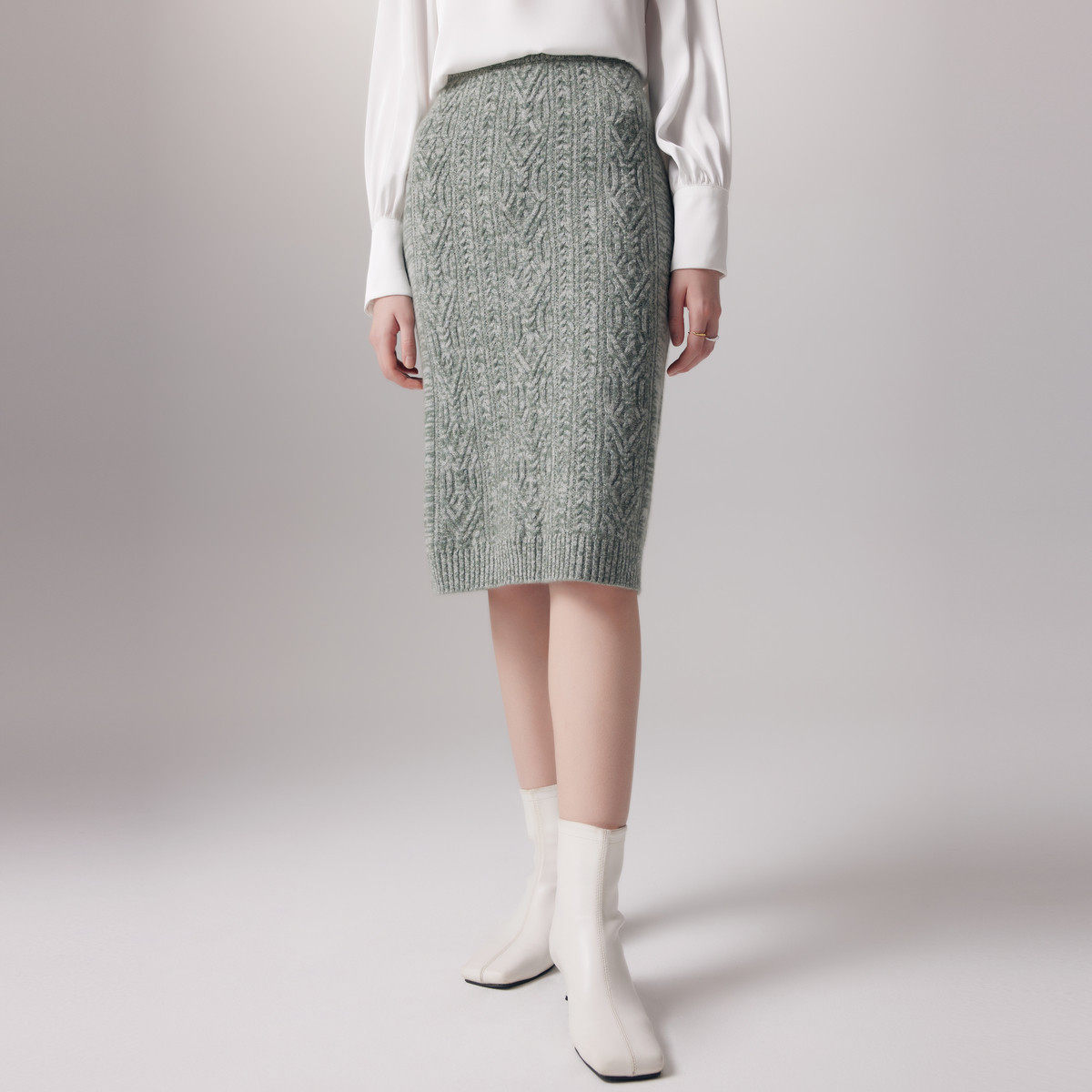 PALUOPO/帕罗山羊绒女半裙ET23853R-A