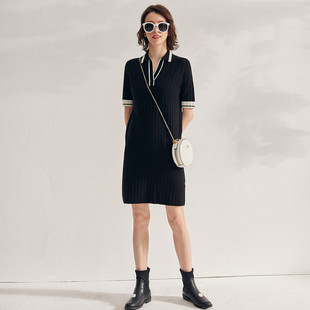 休闲含羊毛连衣裙ET23905M PALUOPO 帕罗春夏时尚