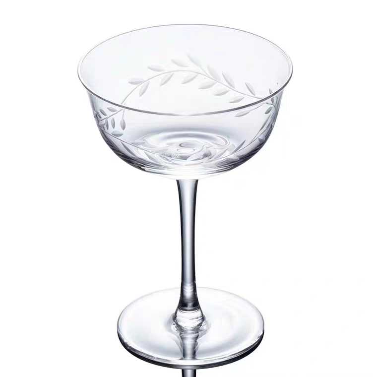 无铅水晶阔口玛格丽特杯