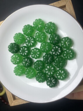 马来玉13x8mm 25颗