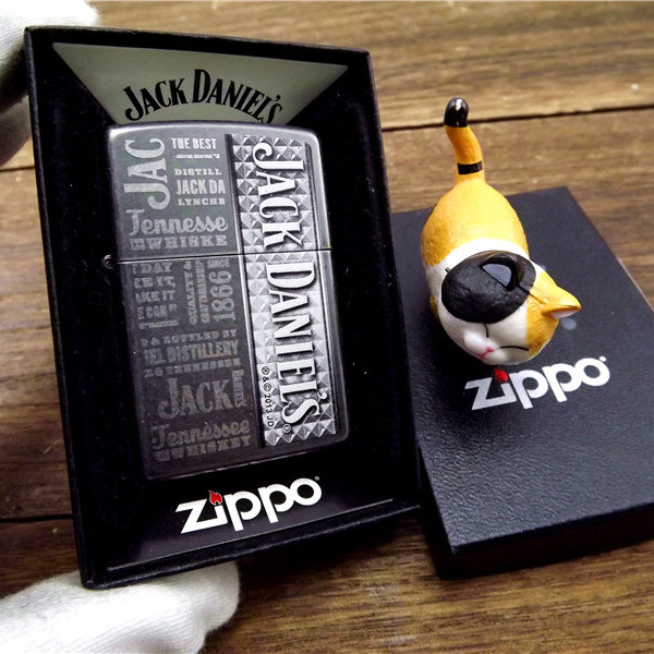 zippo打火机全新13年杰克丹尼威士忌原装正品专柜正版煤油美国