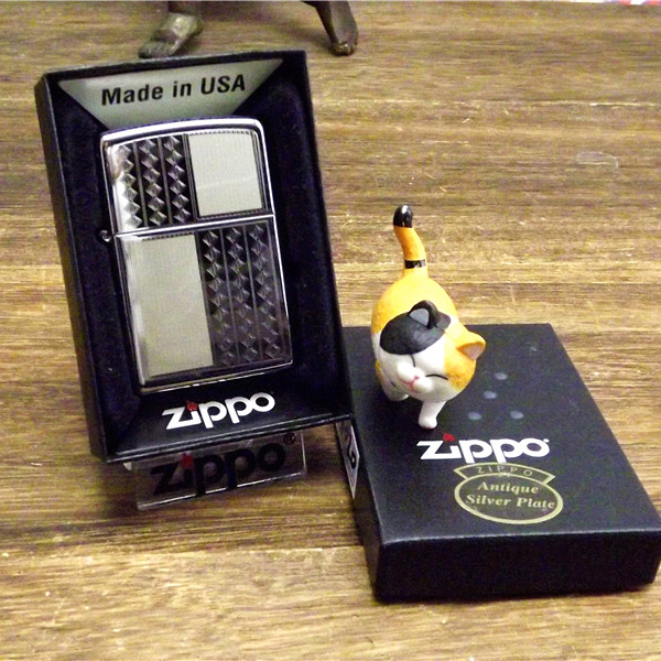 zippo打火机全新13年绅士格子原装正品专柜正版煤油美国芝宝