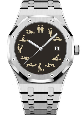 Collector's time爱你要每时每刻夜光全自动机械高端腕表机械男表