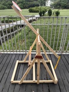 大号投石器机科技小制作科学实验手工拼装科普教具材料 户外玩具