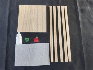 走珠迷你木质迷宫盘材料劳技课五年级上册木工材料包儿童DIY手工