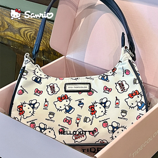 HelloKitty系列女生礼物凯蒂猫小众包包哈喽kt生日轻奢送闺蜜女款