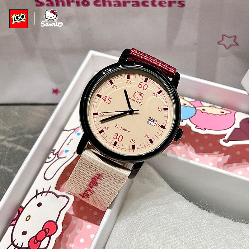 Hellokitty联名手表女学生初高中