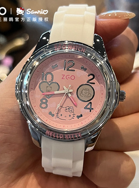 HelloKitty联名凯蒂猫手表女款 哈喽初高中学生ins风女生礼物石英