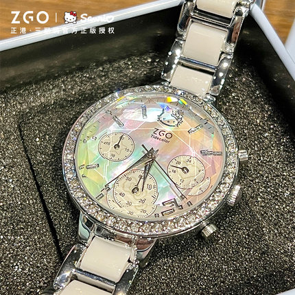 HelloKitty联名凯蒂猫手表女款女式学生实用情人节机械表女生礼物