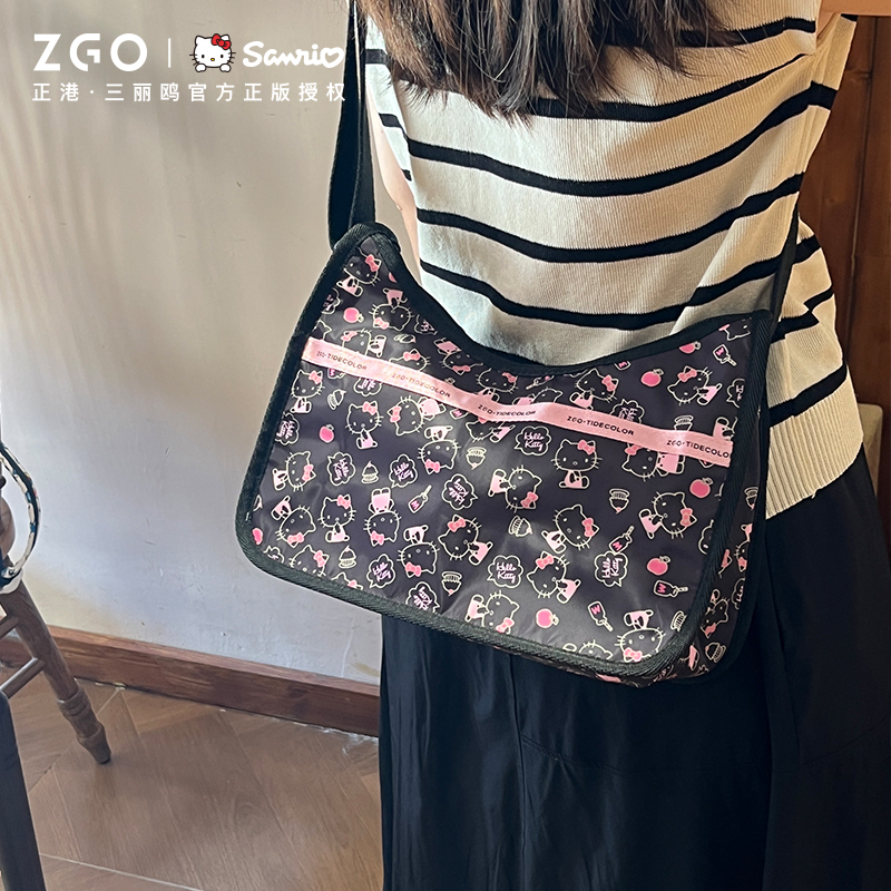 hellokitty联名单肩包女包大容量