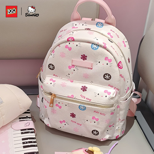 Hellokitty联名大容量女生双肩包