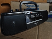 电池交流电均可 卡带三用 松下收录机：全新日本产调频 调幅