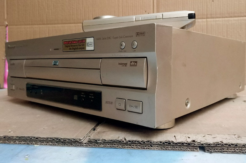 Pioneer/先锋DVL-919/DVL-909日产视盘机 DVD VCD LD CD全兼容