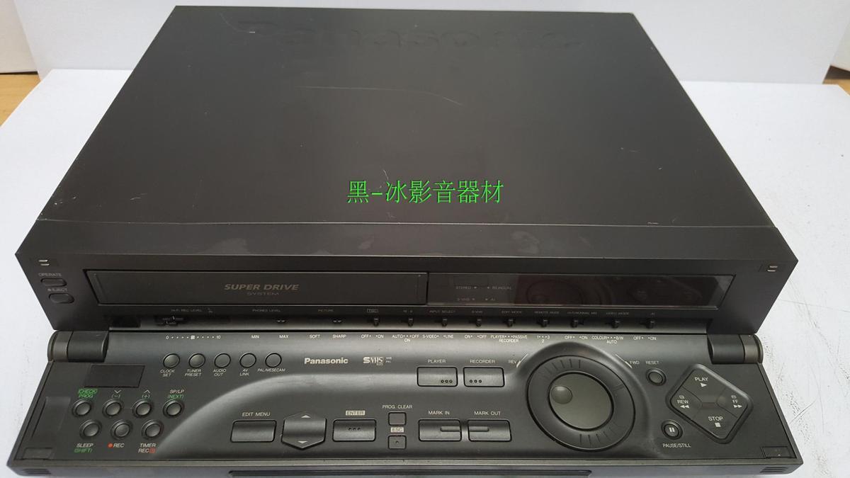 松下录像机HIFI录像机SVHS高带机NV-1000EG发烧音HIFI录像机