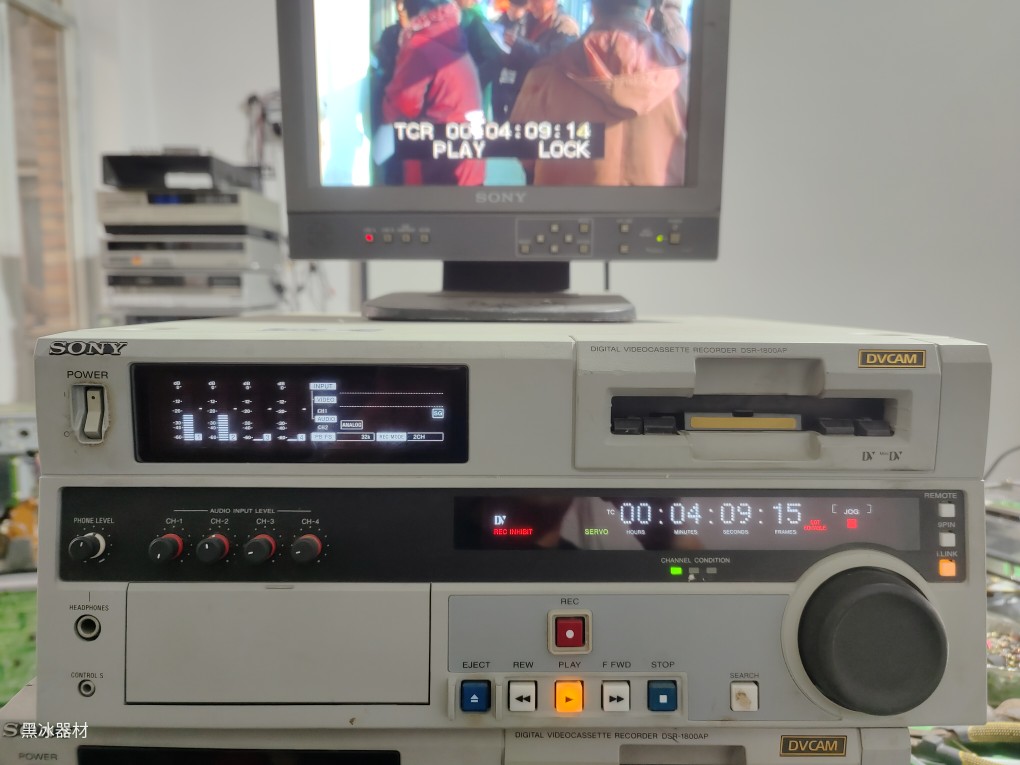 DVcam录像机DSR-1800ap miniDV录像机 放像机