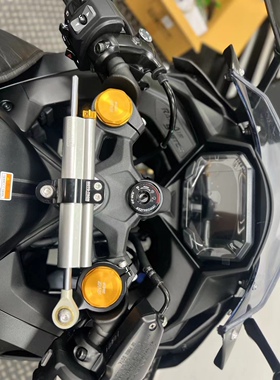 Kawasaki NinjaZX-4R 4RR奥林斯钛尺 OHLINS阻尼底座钛尺一套