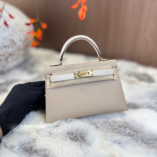 Zzymode 4B 饼干色拼 C10奶昔白 迷你凯莉包 miniKL 二代 epsom