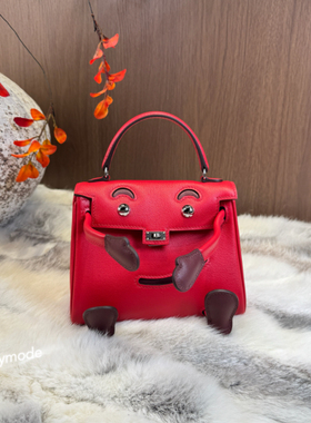 蜡线纯手工阳光红 限量K Doll Picto 千禧娃娃W刻凯莉包 多色可选