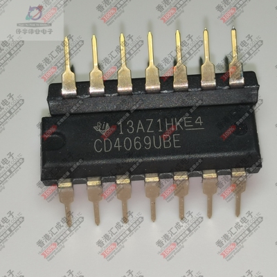 CD4069UBE CD4069U CD4069 DIP14 全新原装