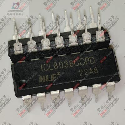 ICL8038CCPD ICL8038 DIP14 原装