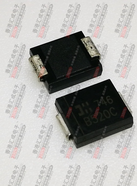 B520C-13-F SMC/DO214AB 贴片二极管 全新原装