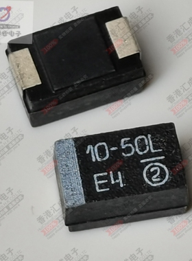 593D106X9050E2TE3 106K 10UF 50V D型/7343 贴片钽电容 全新原装