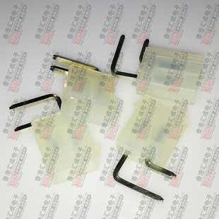 5557 1X1P 90度2位弯座子 单排针座母座4.2MM间距汽车连接器