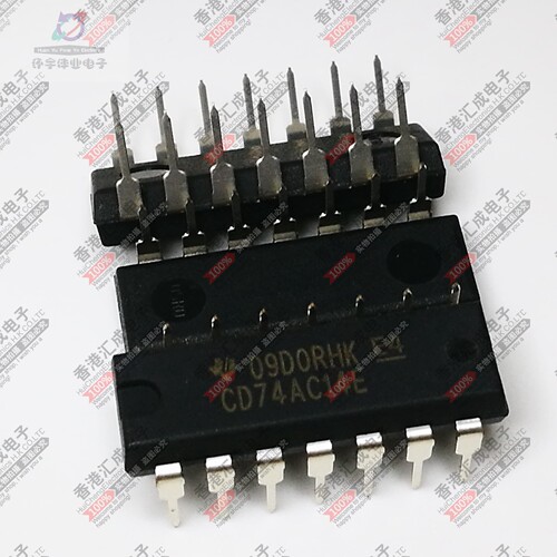 CD74AC14E DIP14 全新原装