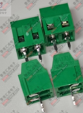 ERTB1-2-3.81 2P 绿色拔插式连接器3.81mM间距 2位直针