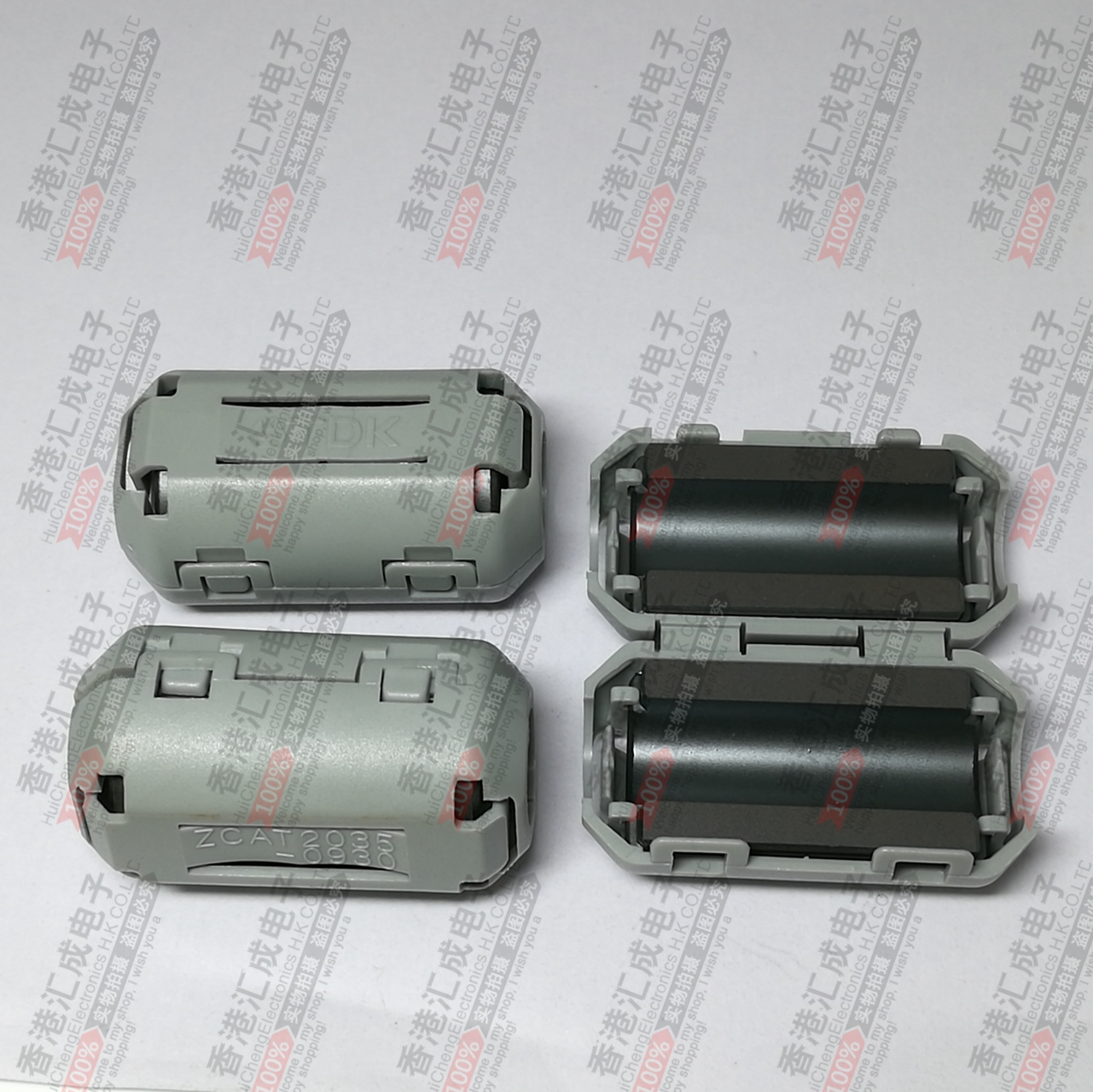 ZCAT2035-0930A 灰色/黑色9mm带壳磁环TDK磁环 全新原装