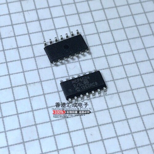 MCP6024-E/SL MCP6024 SOP14 全新原装