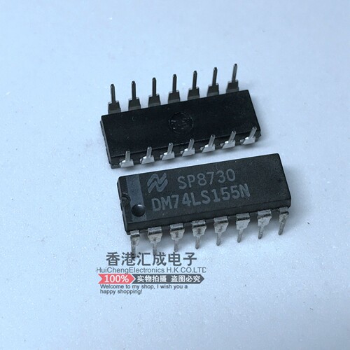DM74LS155N DM74LS155 74LS155 DIP14 全新原装