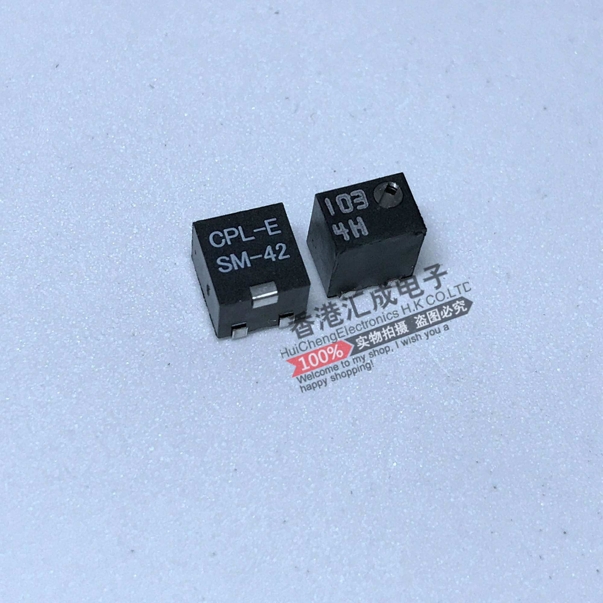 SM-42TW103 SM-42W10kΩ 103 SM-42贴片电位器贴片精密可调电阻