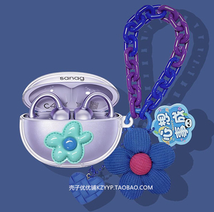 塞那ANC Clip保护套适用Sanag塞那ANC Clip耳夹式蓝牙耳机保护壳塞那ancclip耳机套雏菊女款防摔防刮外壳