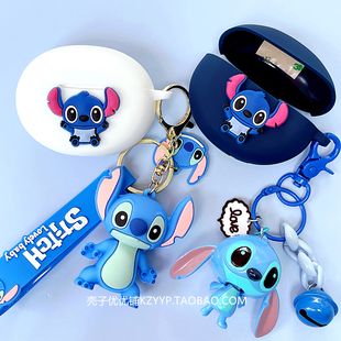 一加Buds Ace2耳机套适用OPPO Enco Air4 Pro蓝牙耳机保护壳OPPO Enco R3 Pro耳机壳可爱卡通防摔硅胶软壳