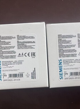 西门子3RF2920-0FA08,威朗SNV407SL-A,WAGO857-423全新原装现货
