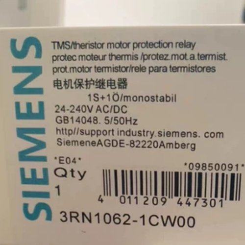 德国全新西门子3RN1062-1CW00