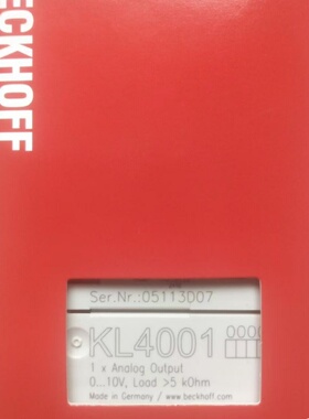 倍福KL4001 EK1521  EL3048 EL2904 EL7041全新现货议价包邮德国