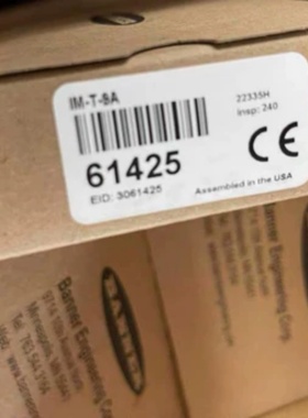 全新美国邦纳开关控制器61425，42188，81227，60131，61424议价