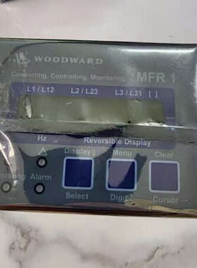 全新WOODWARD伍德沃德MFR 1 MFR13/LR20025 MFR1375M/PMRSU03UV