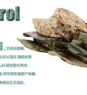 户外小兵帽，渔夫帽