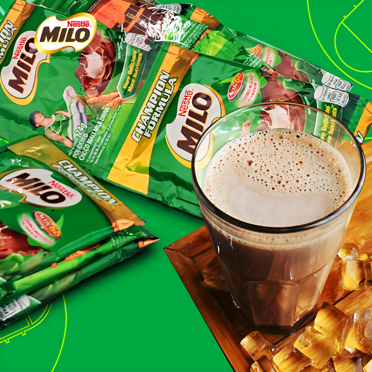 菲律宾原装进口MILO美禄速溶可可粉营养早餐独立包装24克*12包