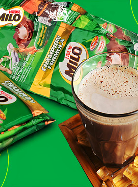 菲律宾原装进口MILO美禄速溶可可粉营养早餐独立包装24克*12包